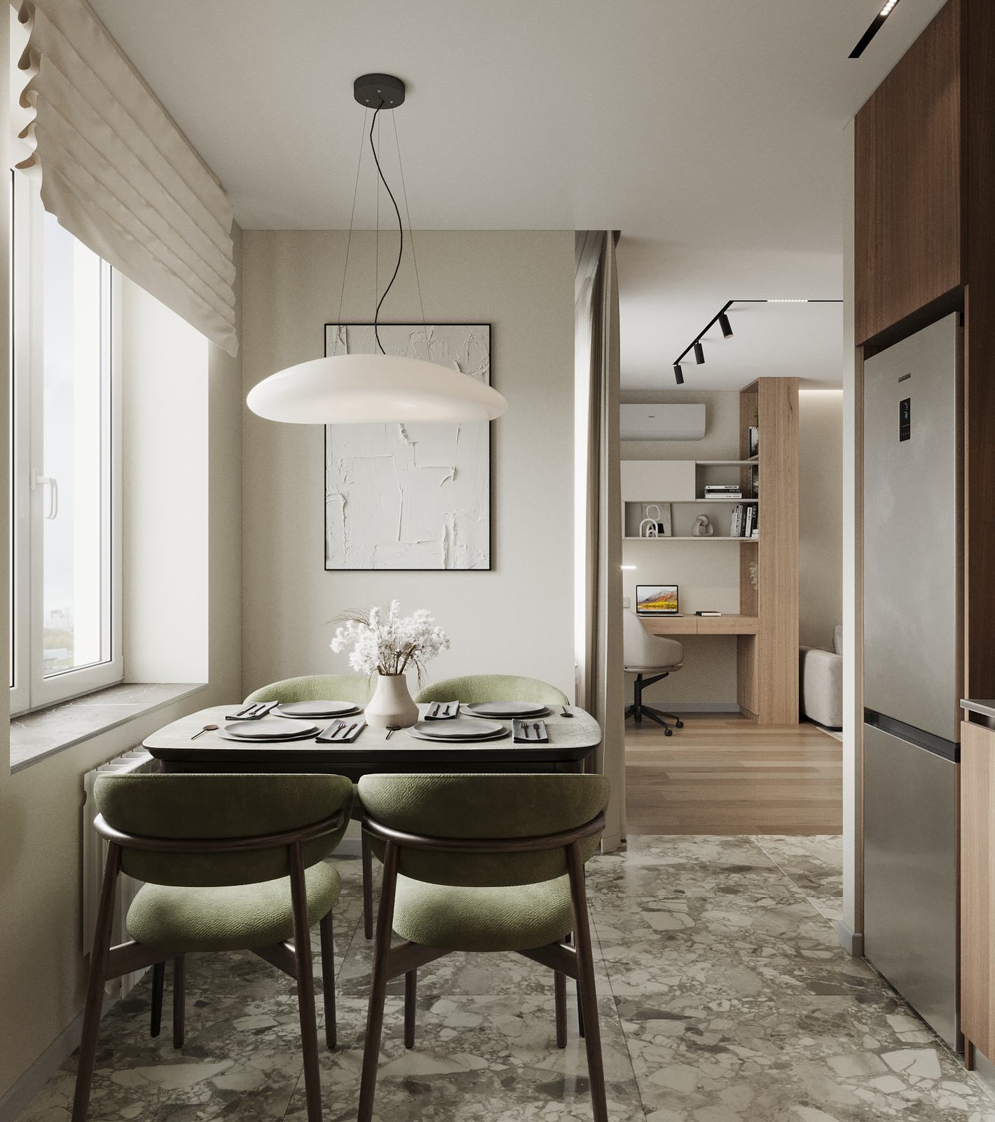 Интерьер квартиры в ЖК Корица