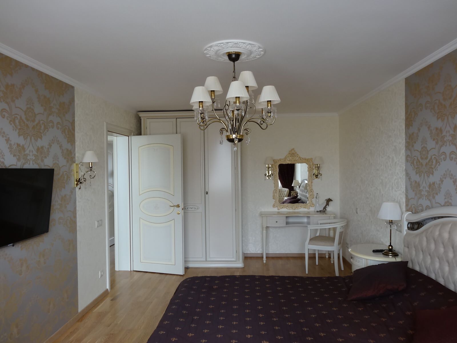 Благородная классика. Спальня.