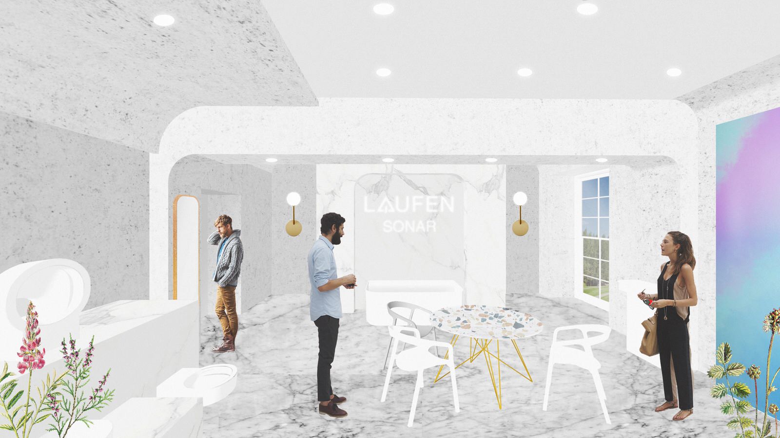 Проект шоурума LAUFEN