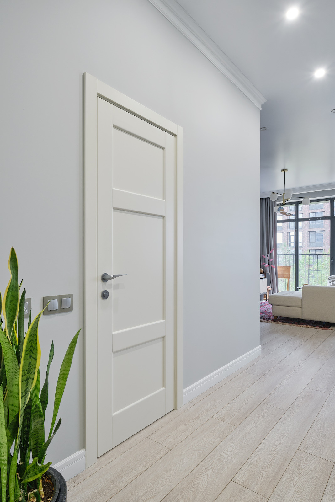 Коллекция Модерн в белой эмали