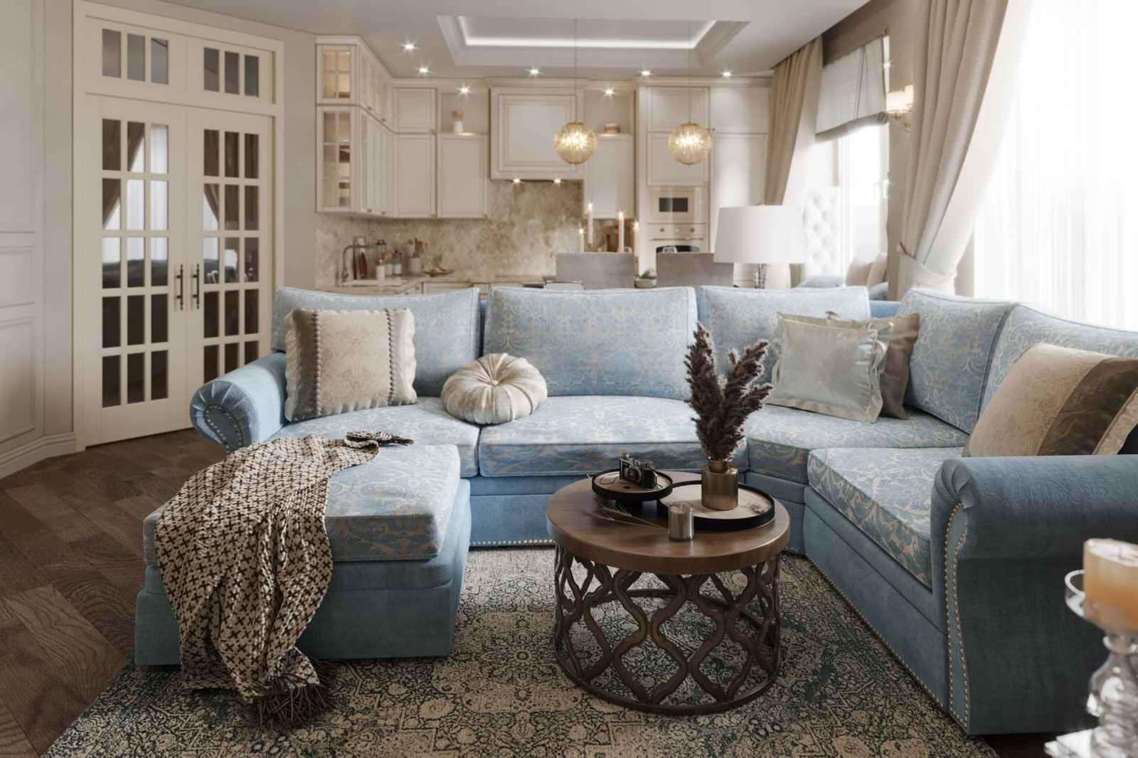 Дизайн квартиры в ЖК «Город на Реке Тушино-2018» — Воплощение семейного уюта