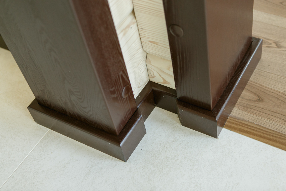 Интерьер дома из клееного бруса