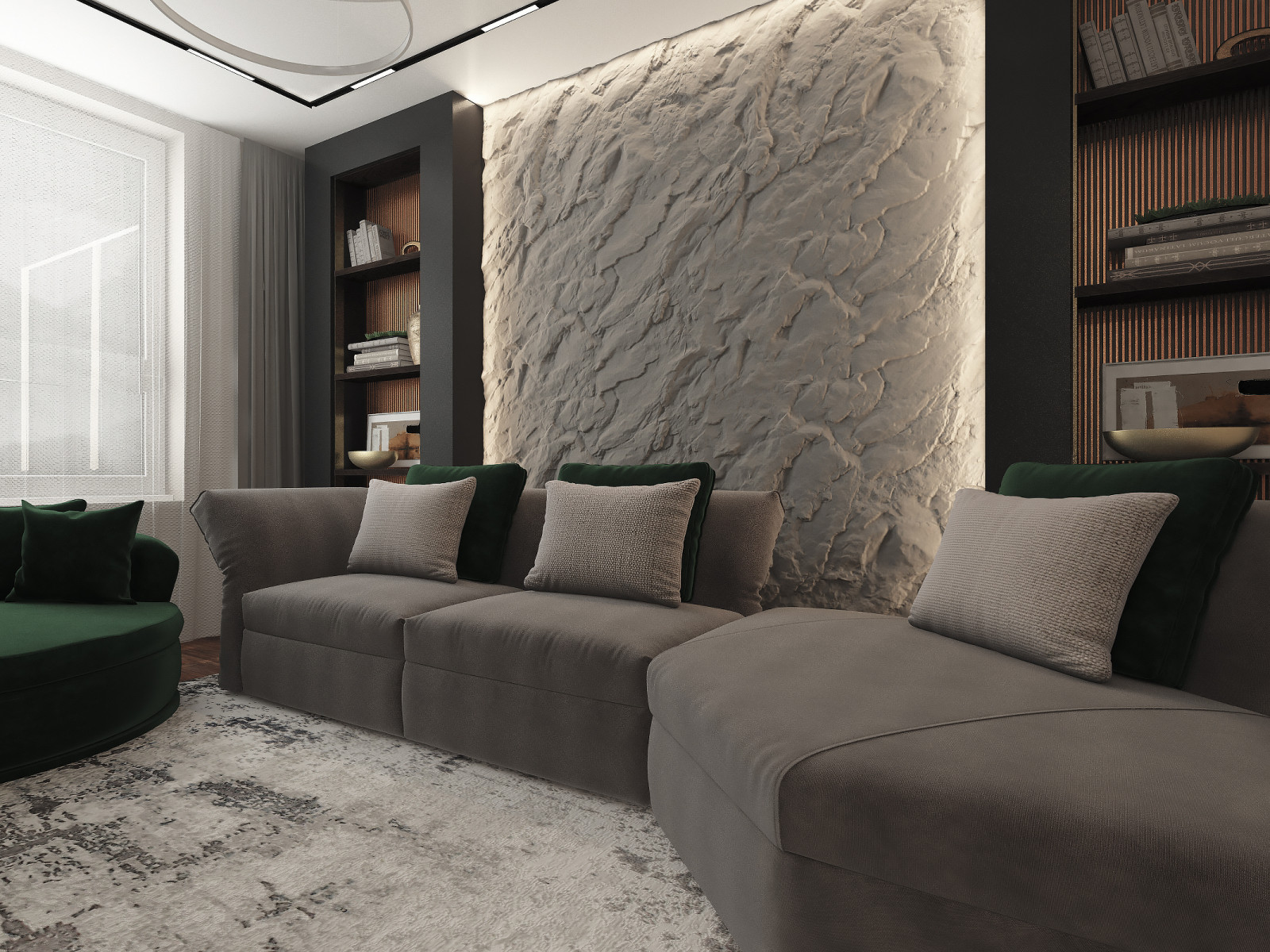 3-х комнатная квартира в современном стиле