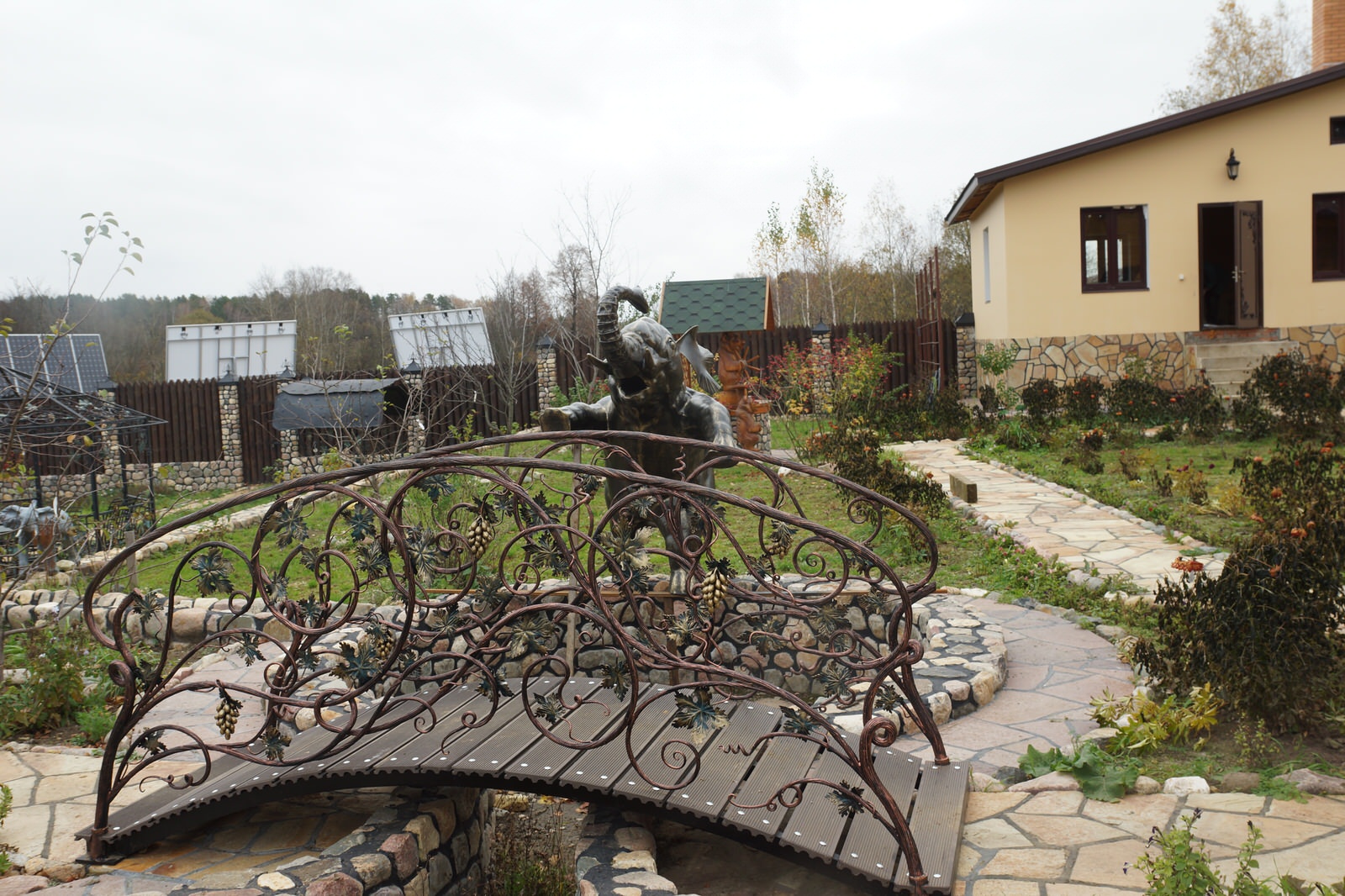 Ковка в деревне Глядово