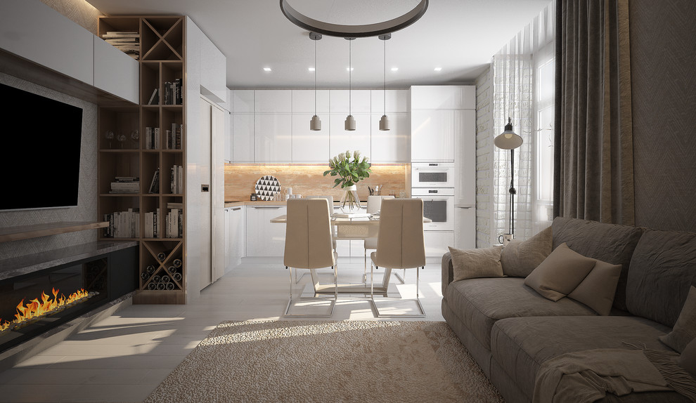 Обложка проекта: Небольшая квартира в районе Панарама