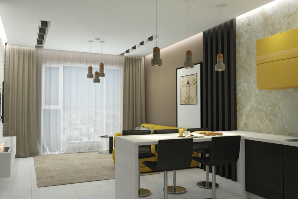 Двухкомнатная квартира в ЖК Елена