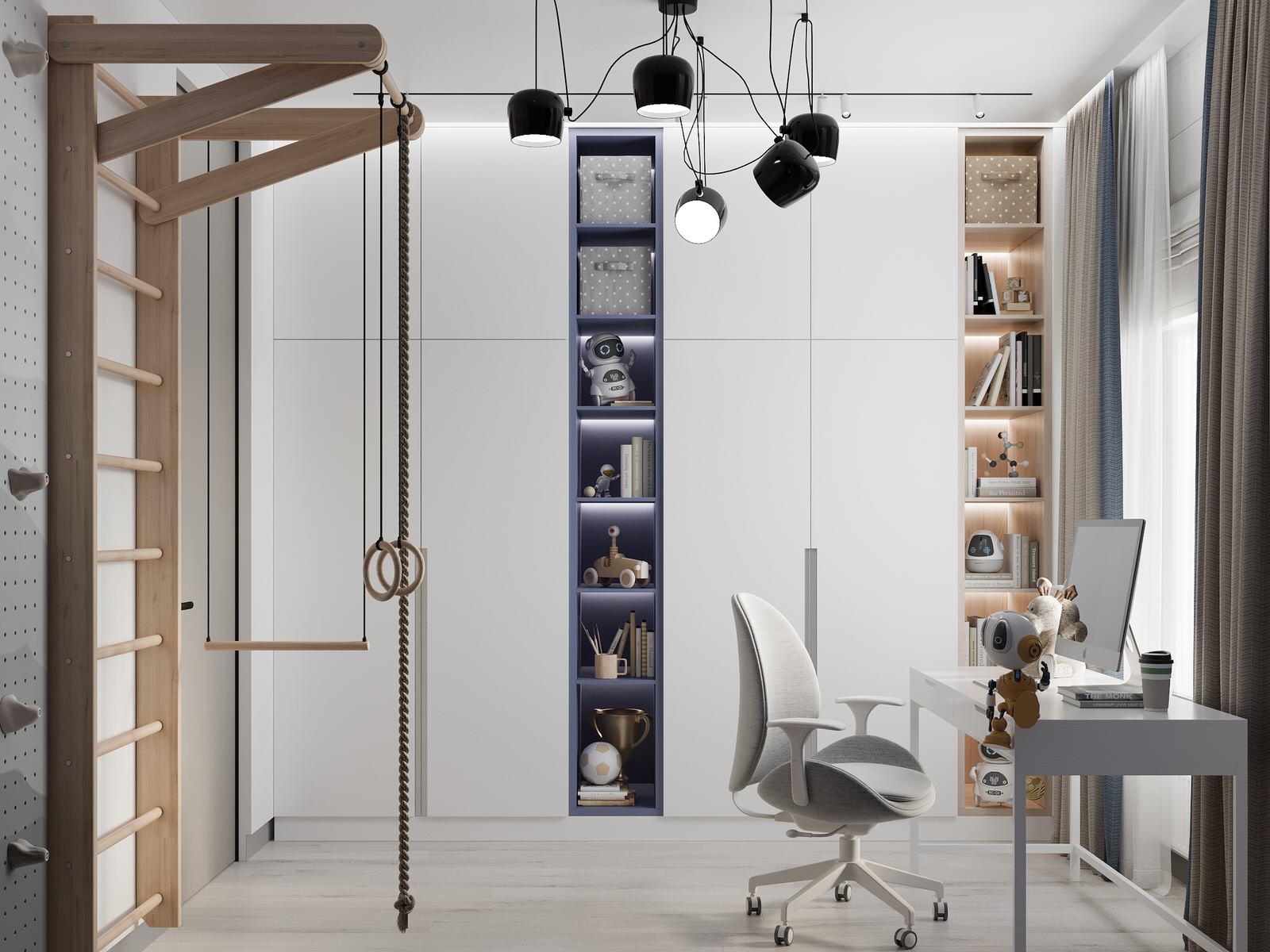 Проект Квартиры в современном стиле ЖК Петровская Коса