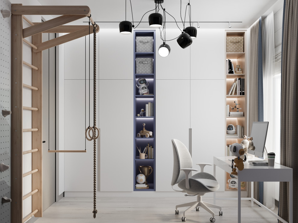 Проект Квартиры в современном стиле ЖК Петровская Коса