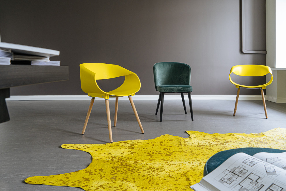 кабинет с камином