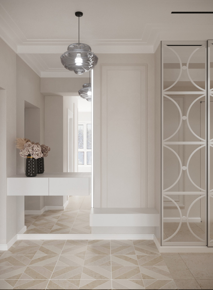 Дизайн-проект трехкомнатной квартиры в современном стиле