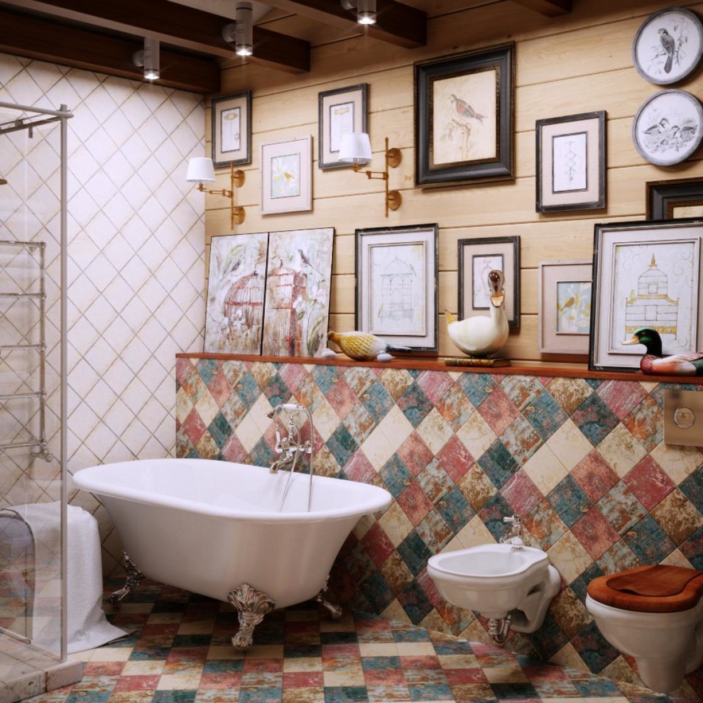 Деревянный дом. Английский кантри.