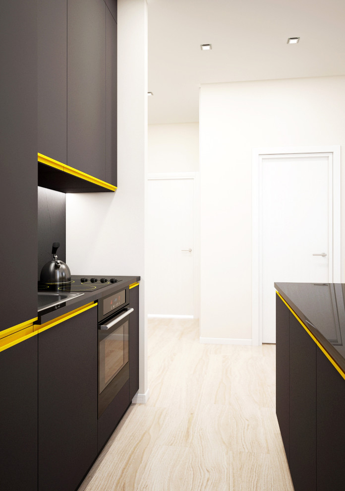 Дизайн двухкомнатных апартаментов в ЖК ЯнтарьАпартментс г. Москва