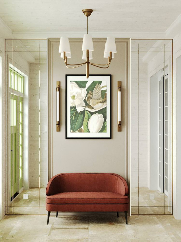 Дизайн-проект дома из клееного бруса в КП «Ново-луговая»