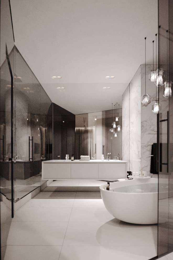 Дизайн-проект пентхауса в г. Москве 225 кв.м.