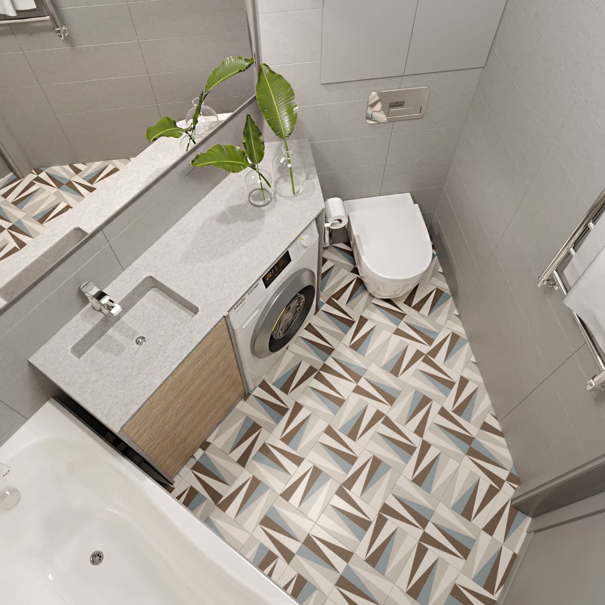 Сканди в сером