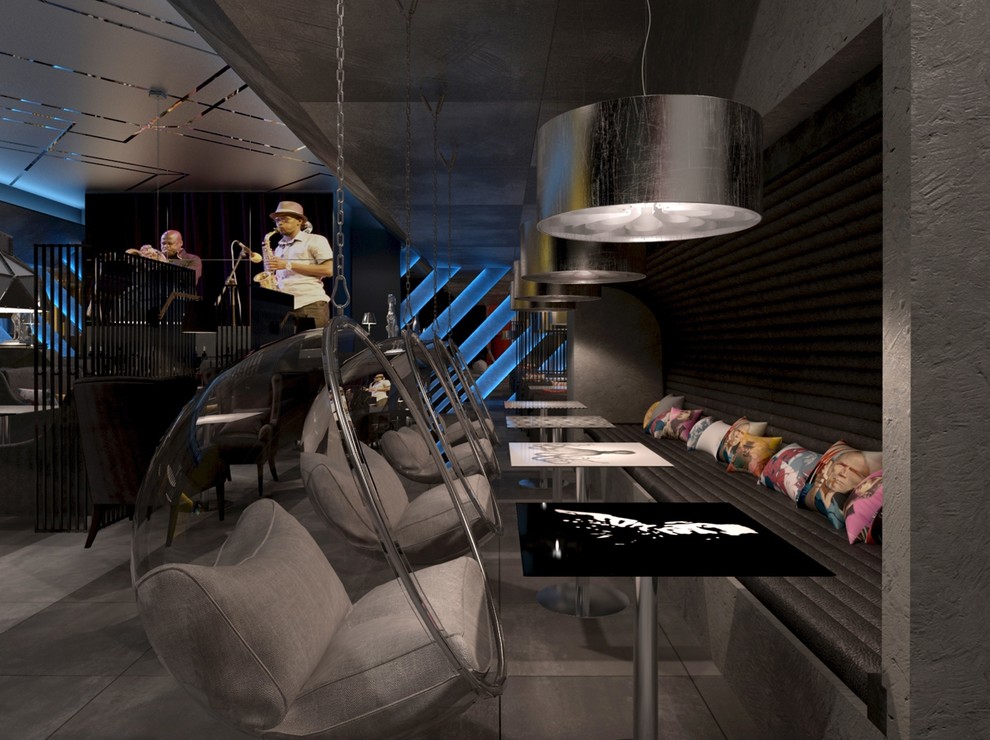 Дизайн-проект интерьера кинотеатра "Silver"