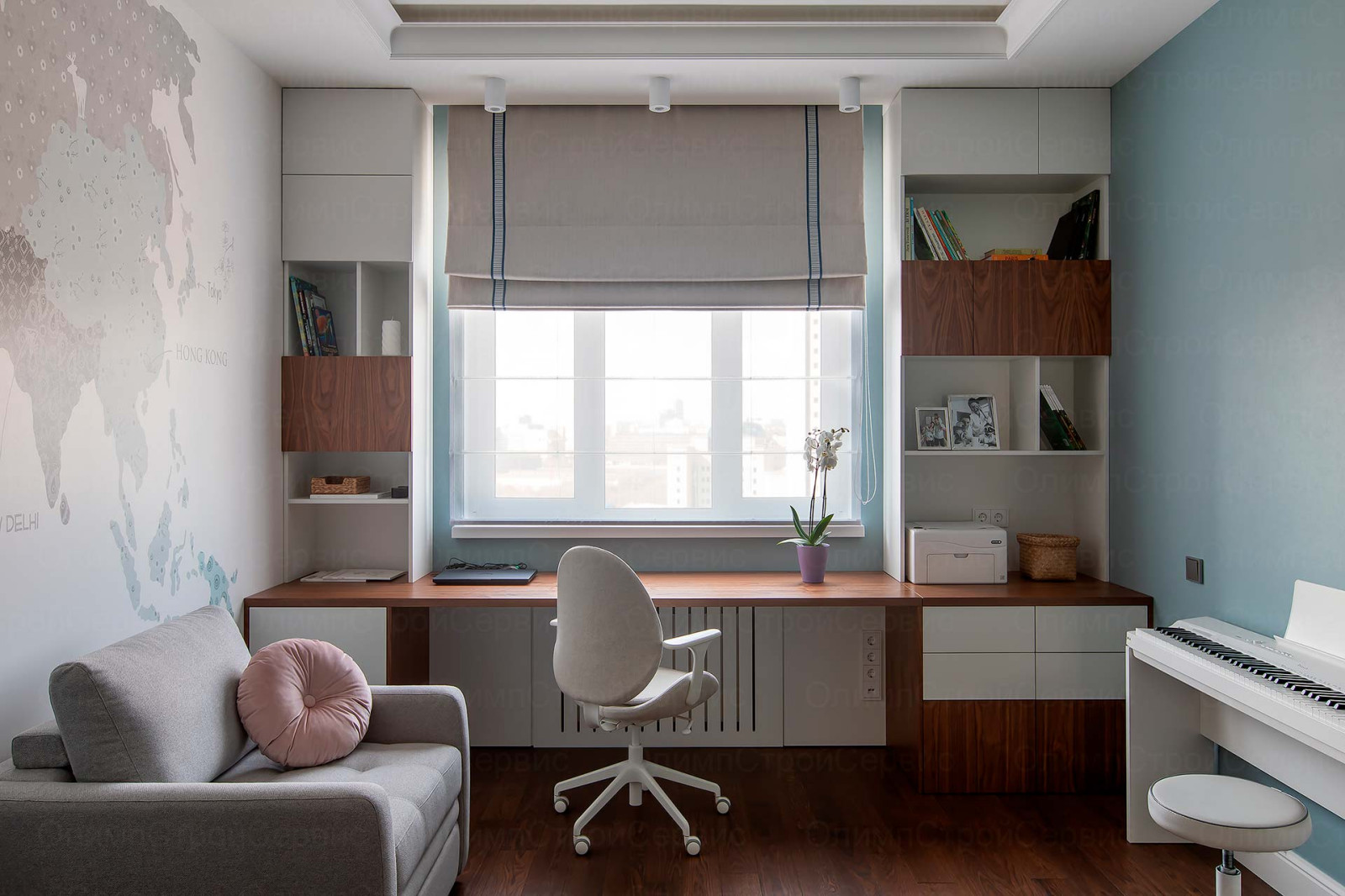 РЕМОНТ 4-КОМНАТНОЙ КВАРТИРЫ В ЖК РОЗМАРИН