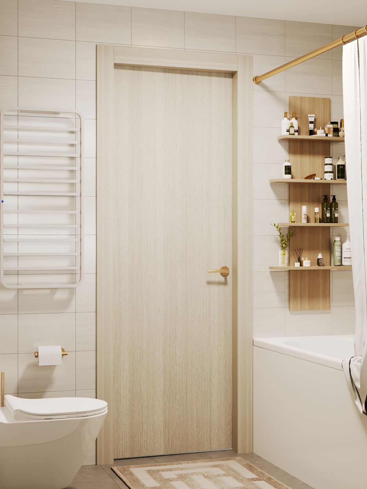 Дизайн-проект однокомнатной квартиры