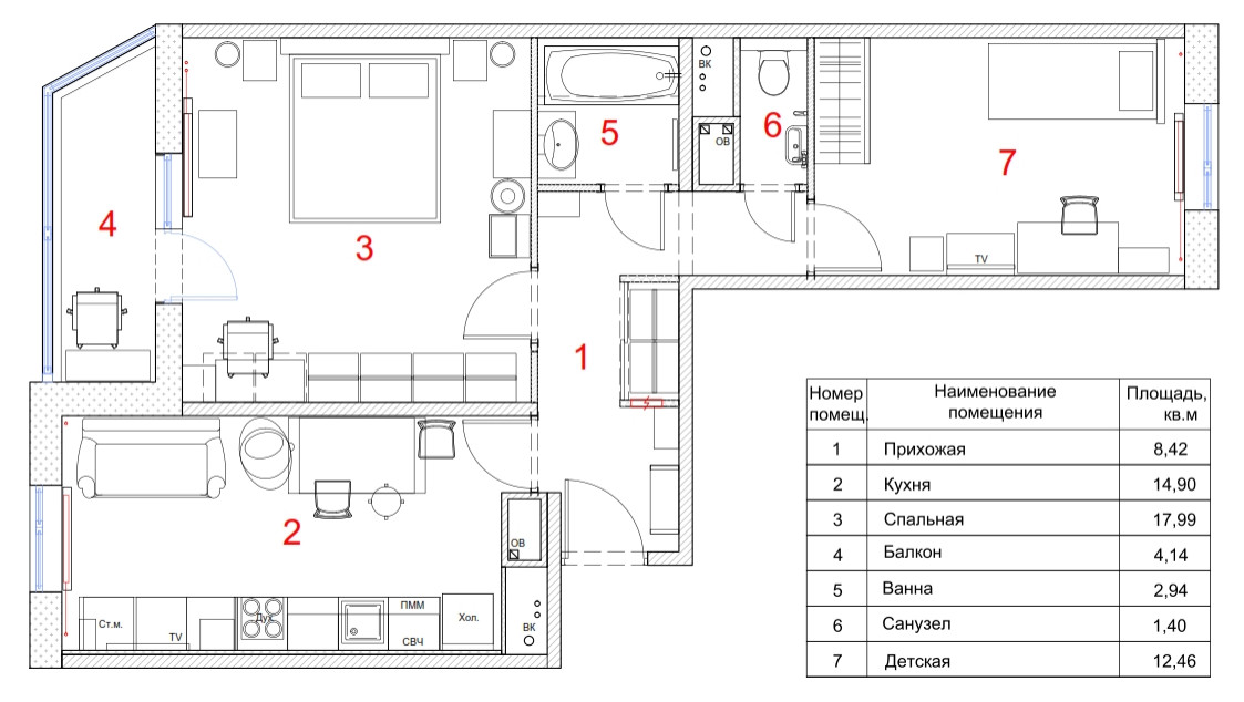 В гостях: Квартира в бежевых тонах для семьи дизайнера
