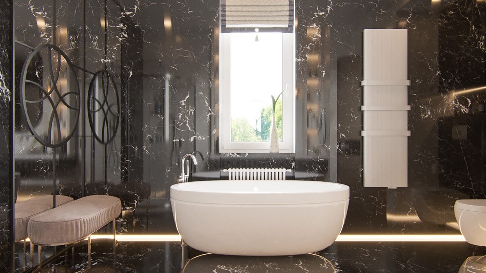 Ванная дочери на 2 этаже