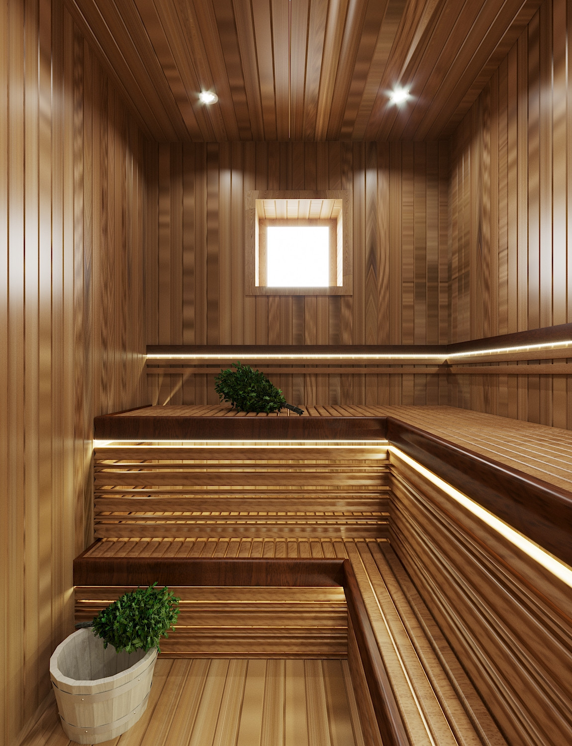 Интерьер бани