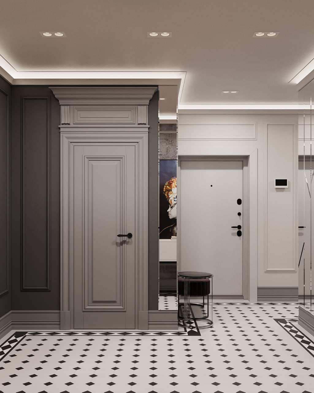 Дизайн-проект квартиры 67 кв.м