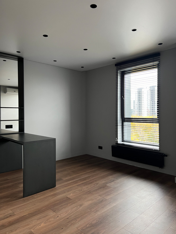 Черно-белая квартира в ЖК "ALT"