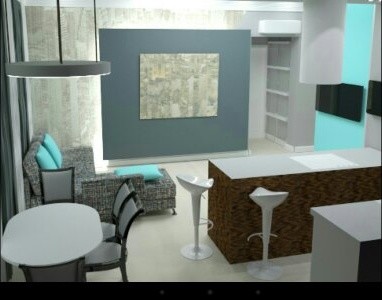 Стандартная двух комнатная квартира с не стандартной планировкой