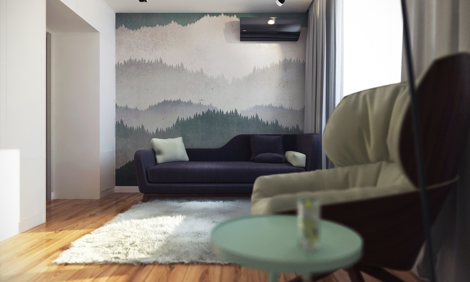 Дизайн-проект в современном стиле