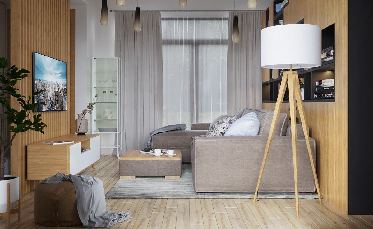 Гостиная в частном доме в Испании