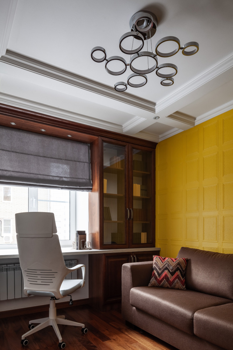 Квартира с элементами американского стиля.