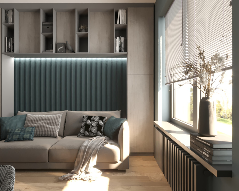 Дом с 2х светной гостиной