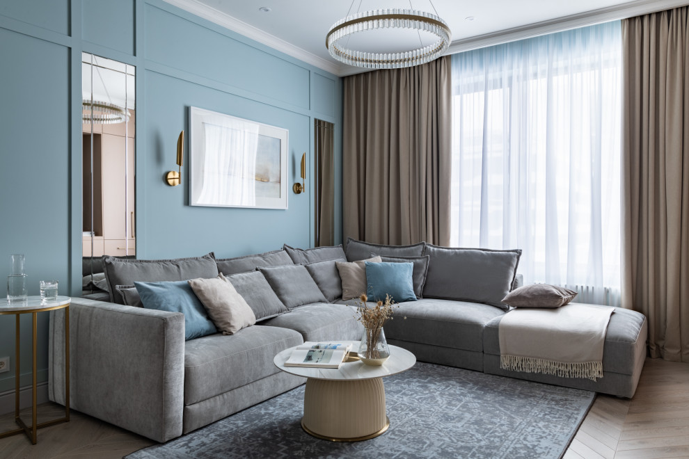 Журнал «Идеи Вашего Дома» назвал этот интерьер «обволакивающий уютом»