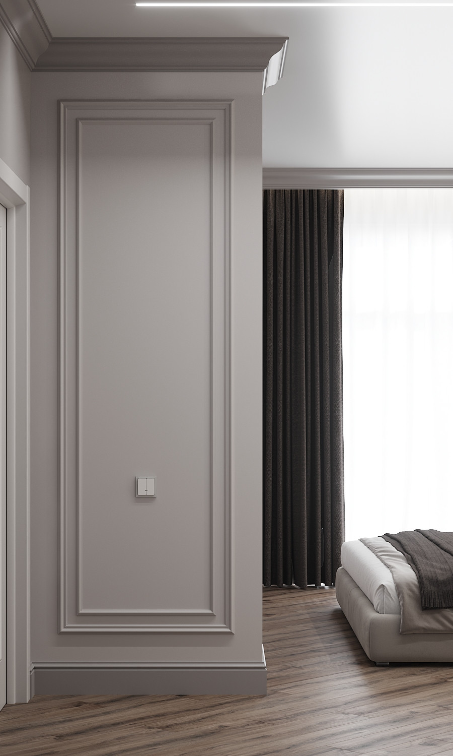 Спальная комната в классическом стиле, подборка идей