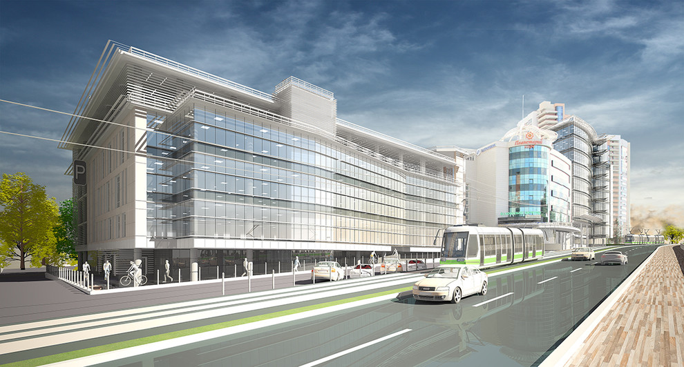 Комплекс административных зданий г. Екатеринбург ул. Радищева 55