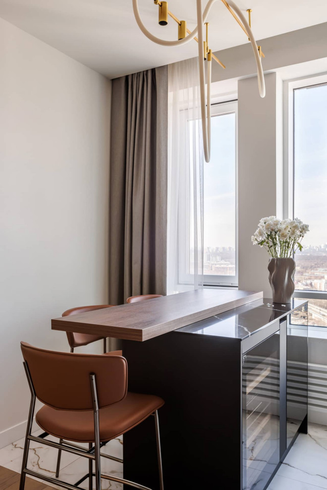 Дизайн и ремонт квартиры в ЖК «Хедлайнер» — Классическая геометрия