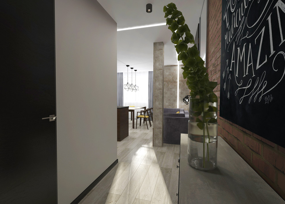 Кухня-гостиная для молодой девушки