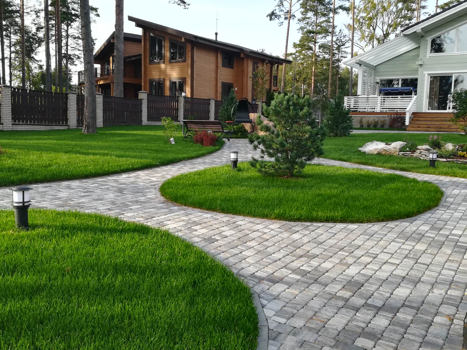 Ландшафтный дизайн загородного участка