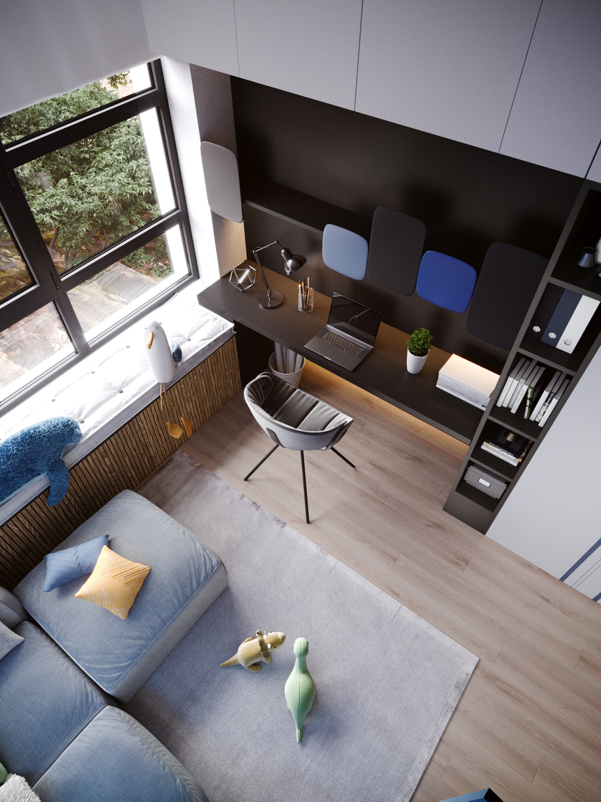 Квартира на 30м этаже. ЖК Аэробус 97 м.кв