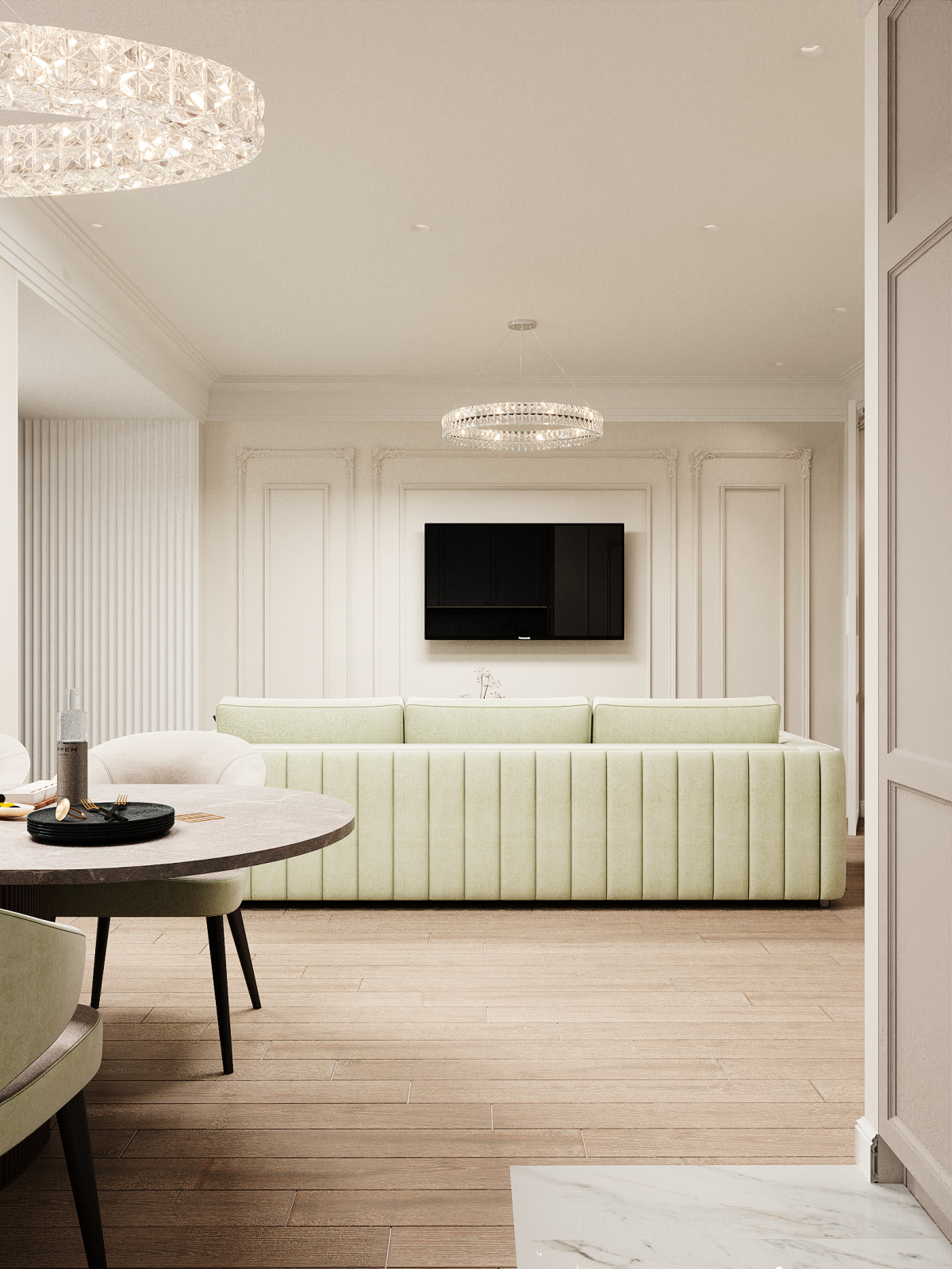 трехкомнатная квартира в ЖК "FoRest"