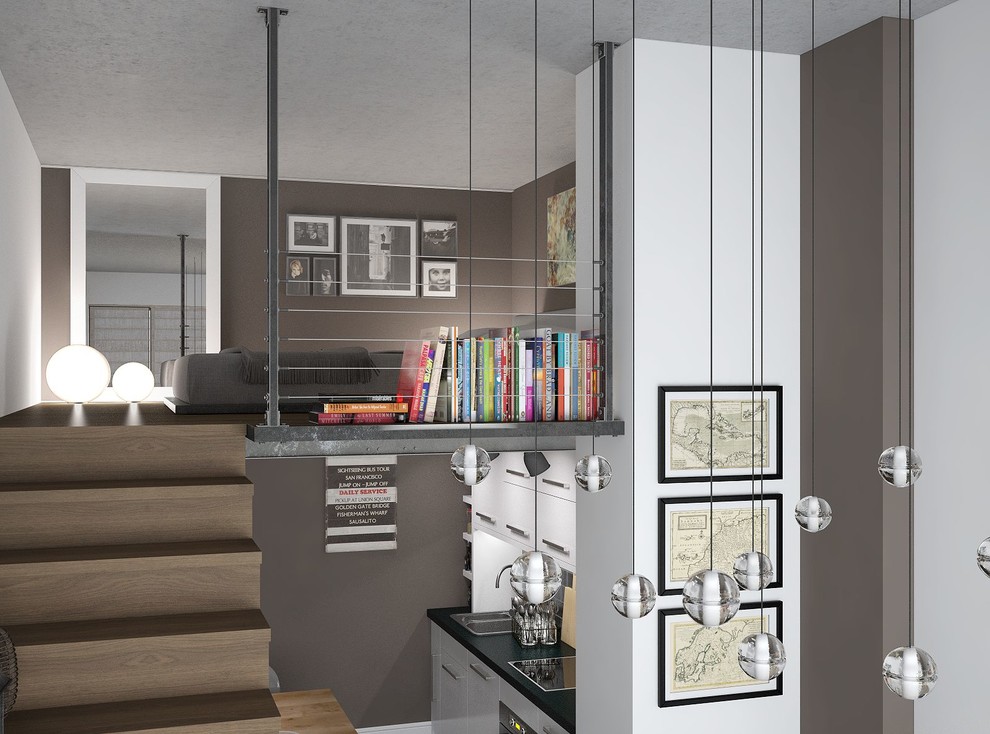 Однокомнатная квартира с антресолью