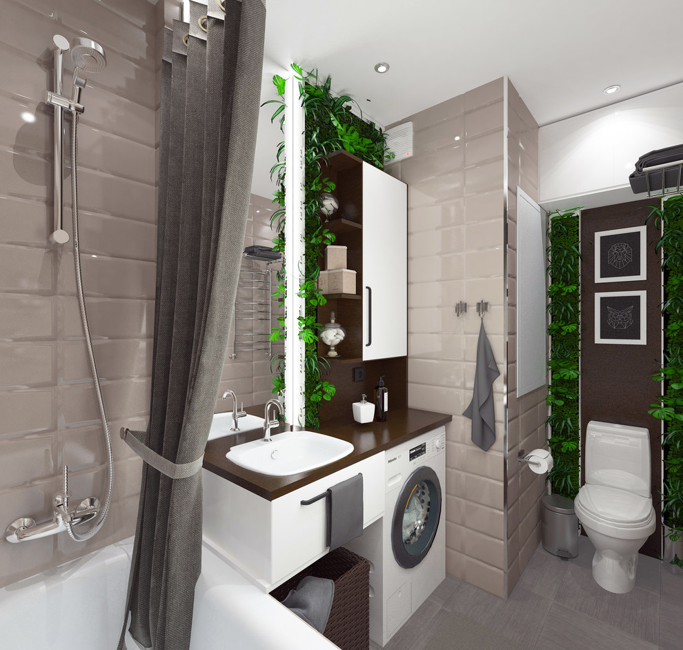 ...была квартира с готовой отделкой