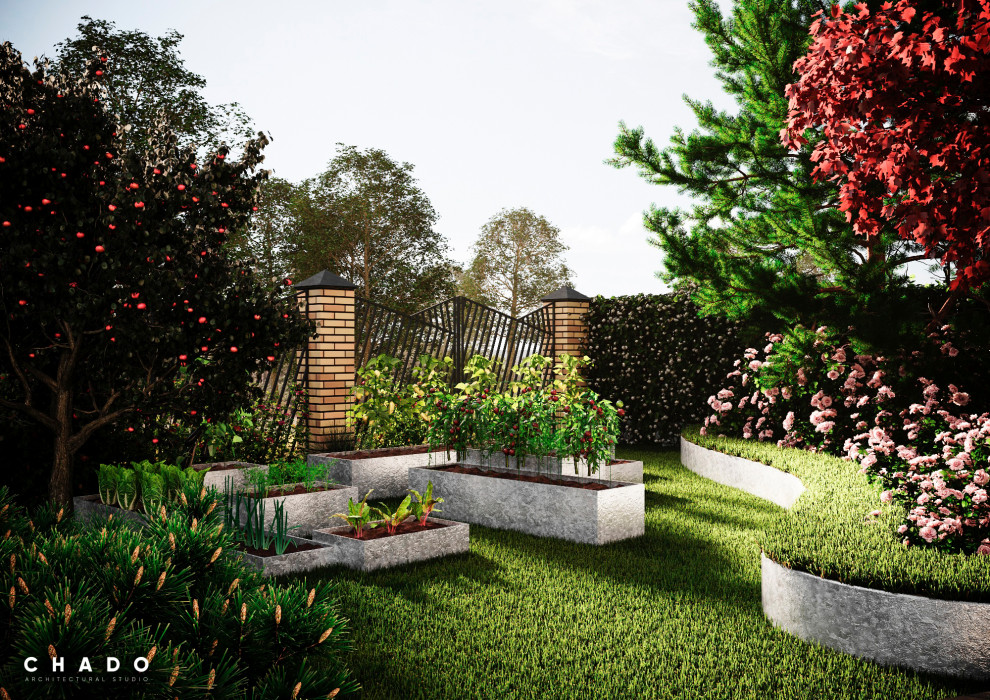 Визуализация ландшафт дизайна