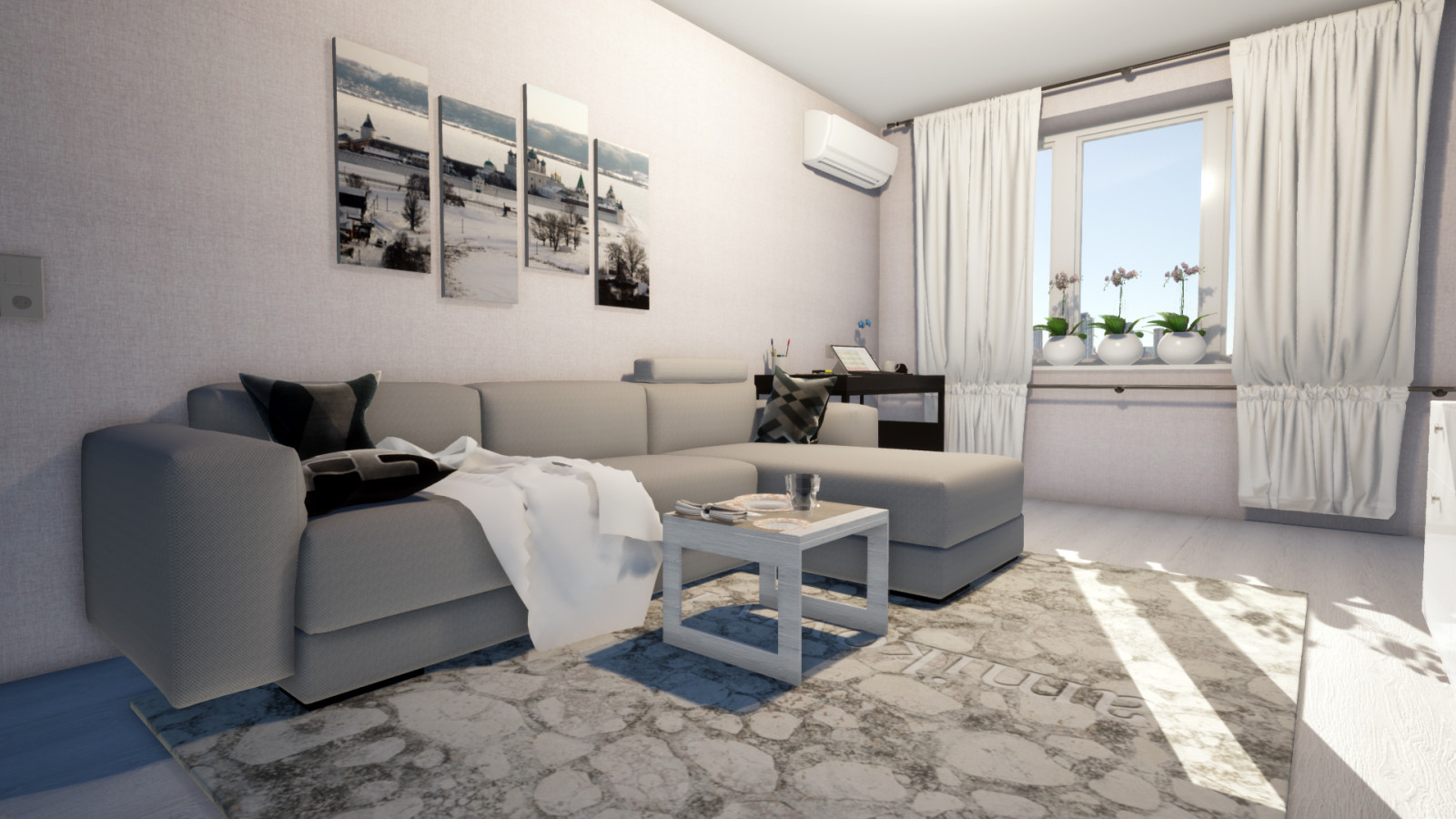 Двухкомнатная квартира в новостройке