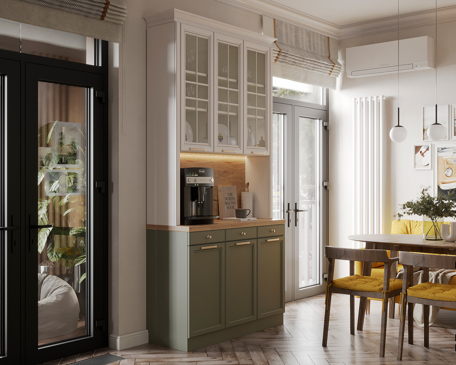 Квартира в стиле эклектика