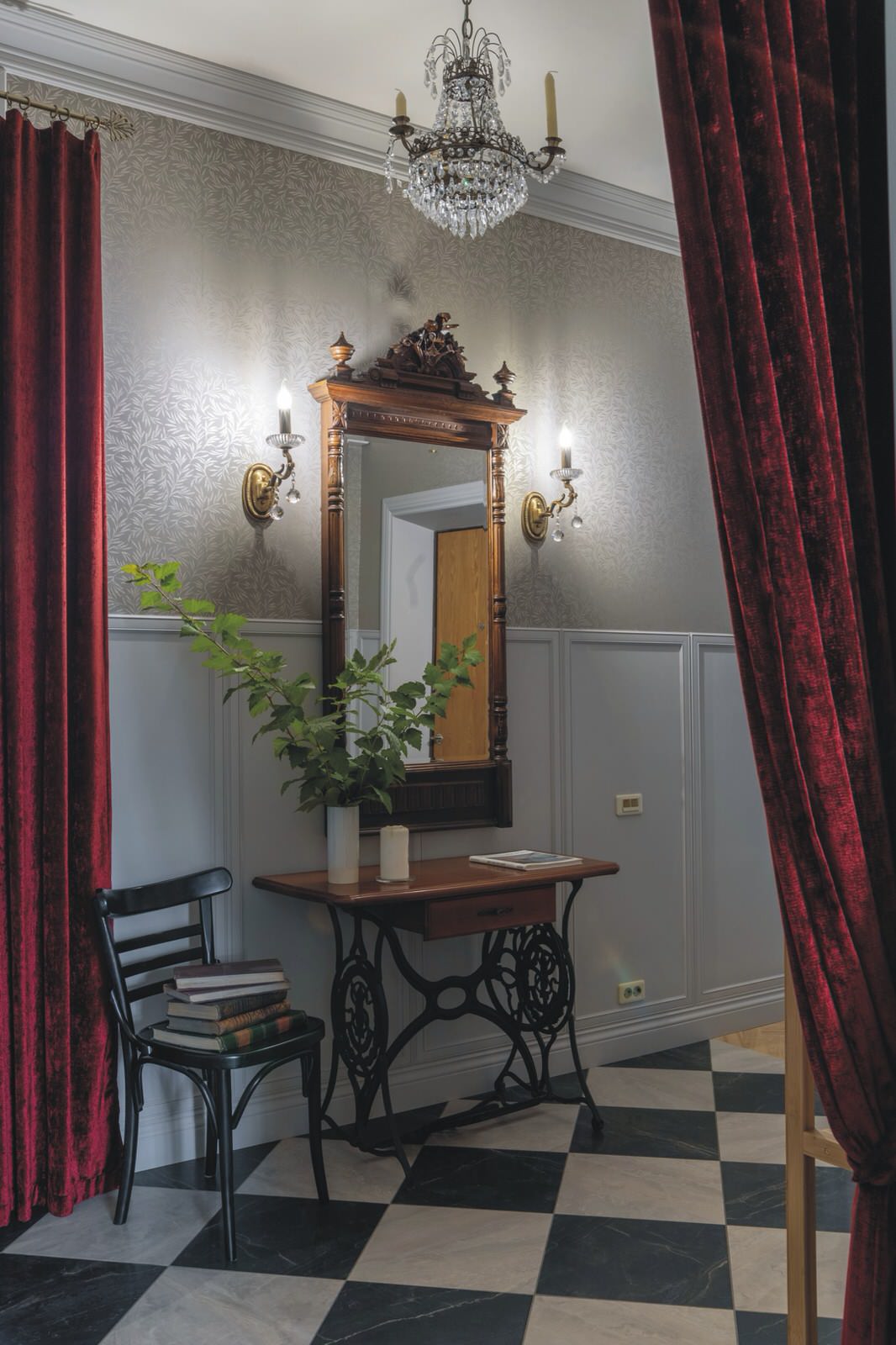 Квартира в винтажном стиле
