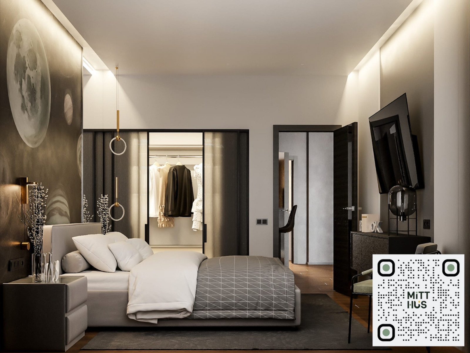 двухкомнатная квартира ЖК Образцовый квартал