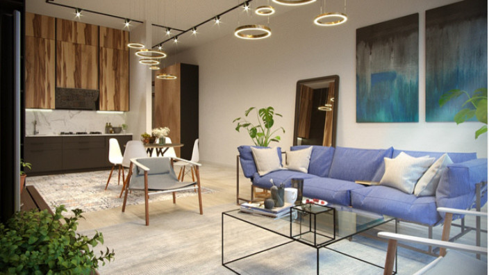 Интерьуры в стиле лофт