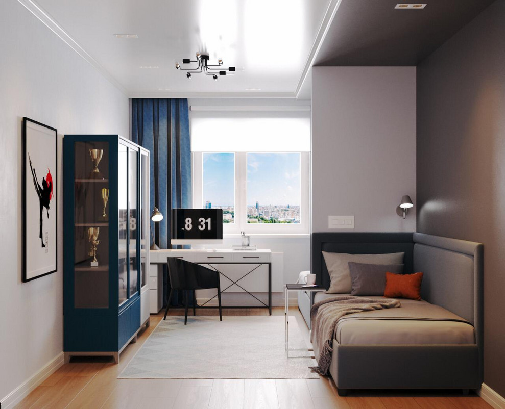 Проект интерьра квартры Микрорайон «Новая Трёхгорка»