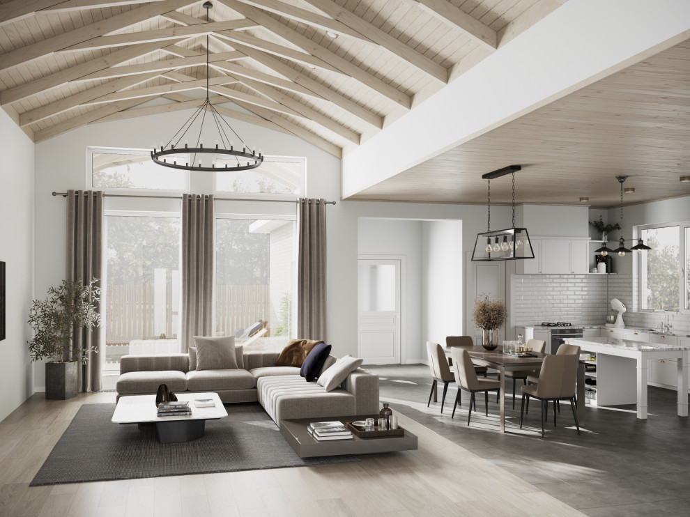 Дом в стиле "Новый Американец"